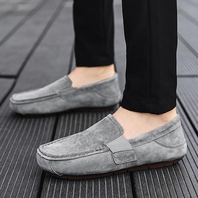 Men Shoes Suede Leather Casual Shoes From Italian Luxury Brand Driving Shoes Moccasins Comfortable Outdoor Flats Krasovki Man
