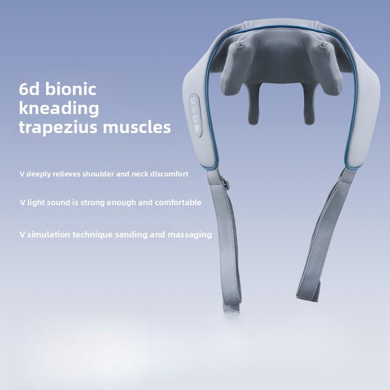 Shoulder and Neck Trapezius Massager Multifunctional Massage Shawl Household Human Shoulder Kneading Cervical Spine Instrument