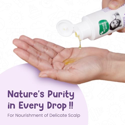 Ayurvedic Baby Hair Oil with 21 Herbs & Oils for Babies Tender Scalp & Hair, 100 ML