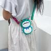 Funny little frog silicone bag cute fashion creative children oblique span change bag tide size