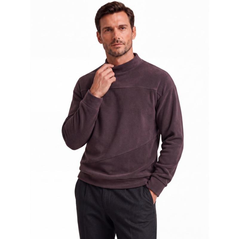 Men S Casual Pullover Round Neck Long Sleeve Loose Fit Sweatshirt