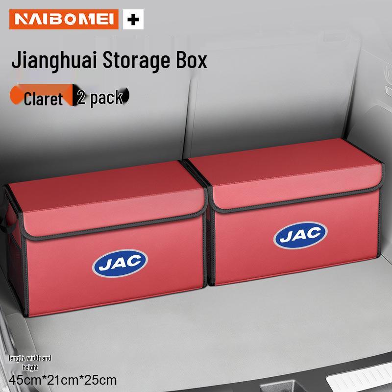 Compatible Car Trunk Storage Box for JAC iEV6E, iEV7, iEVA50, A5iC5, iEV7S
