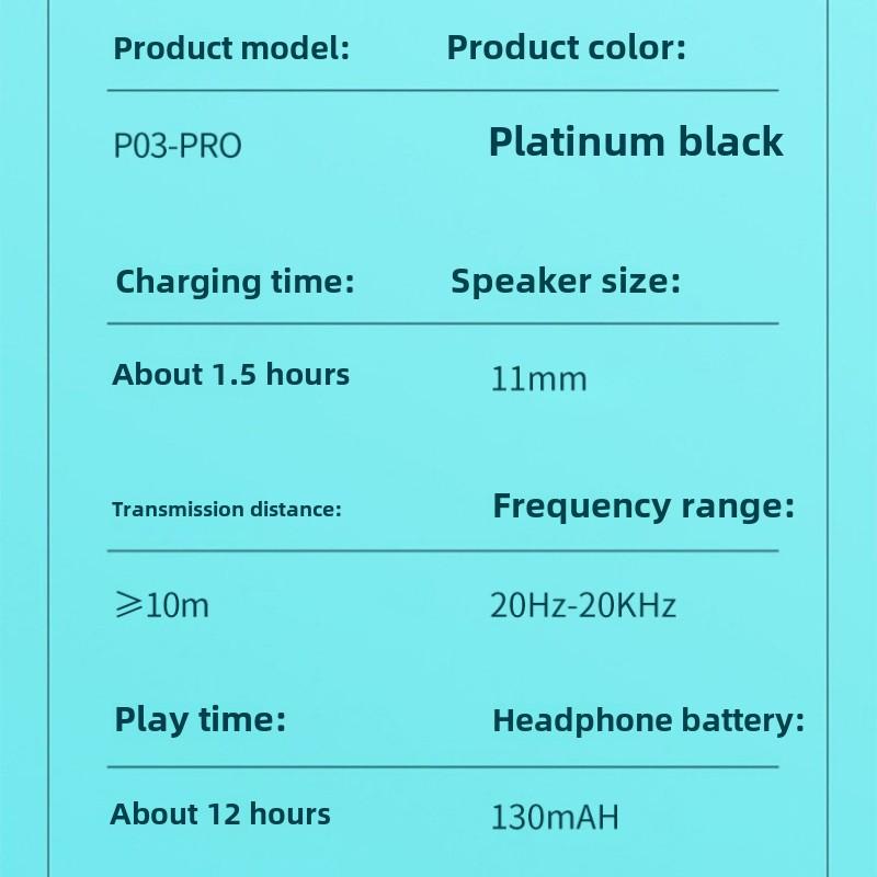 In-ear Bluetooth Headphones High Sound Quality Hanging Neck Bluetooth Headphones Noise-cancelling Bluetooth Headphones