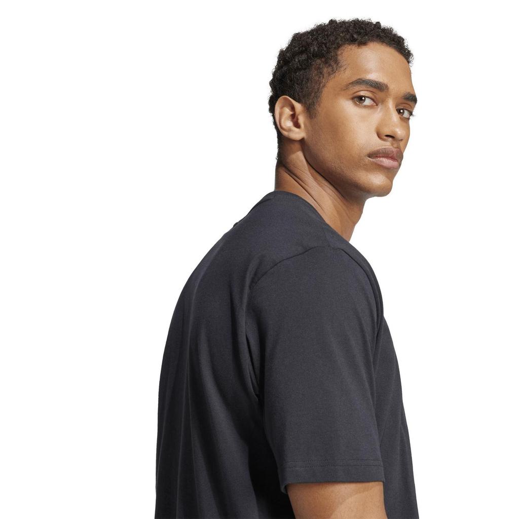 Adidas Mens Essentials Logo Single Jersey T-Shirt