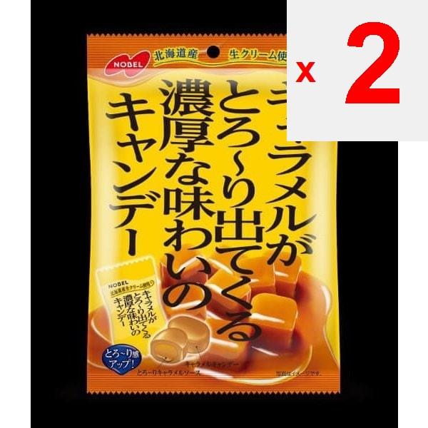 NOBEL Reichhaltiges Bonbon mit Karamellschmelze 80gEigenschaftenDas milde, auf der Zunge zergehende Karamell