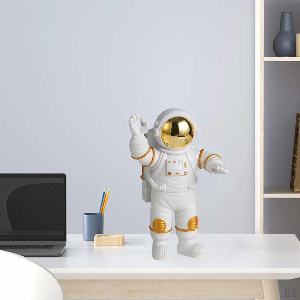 Astronaut Resin Figurines - Space Explorer Sculptures for Home Decor