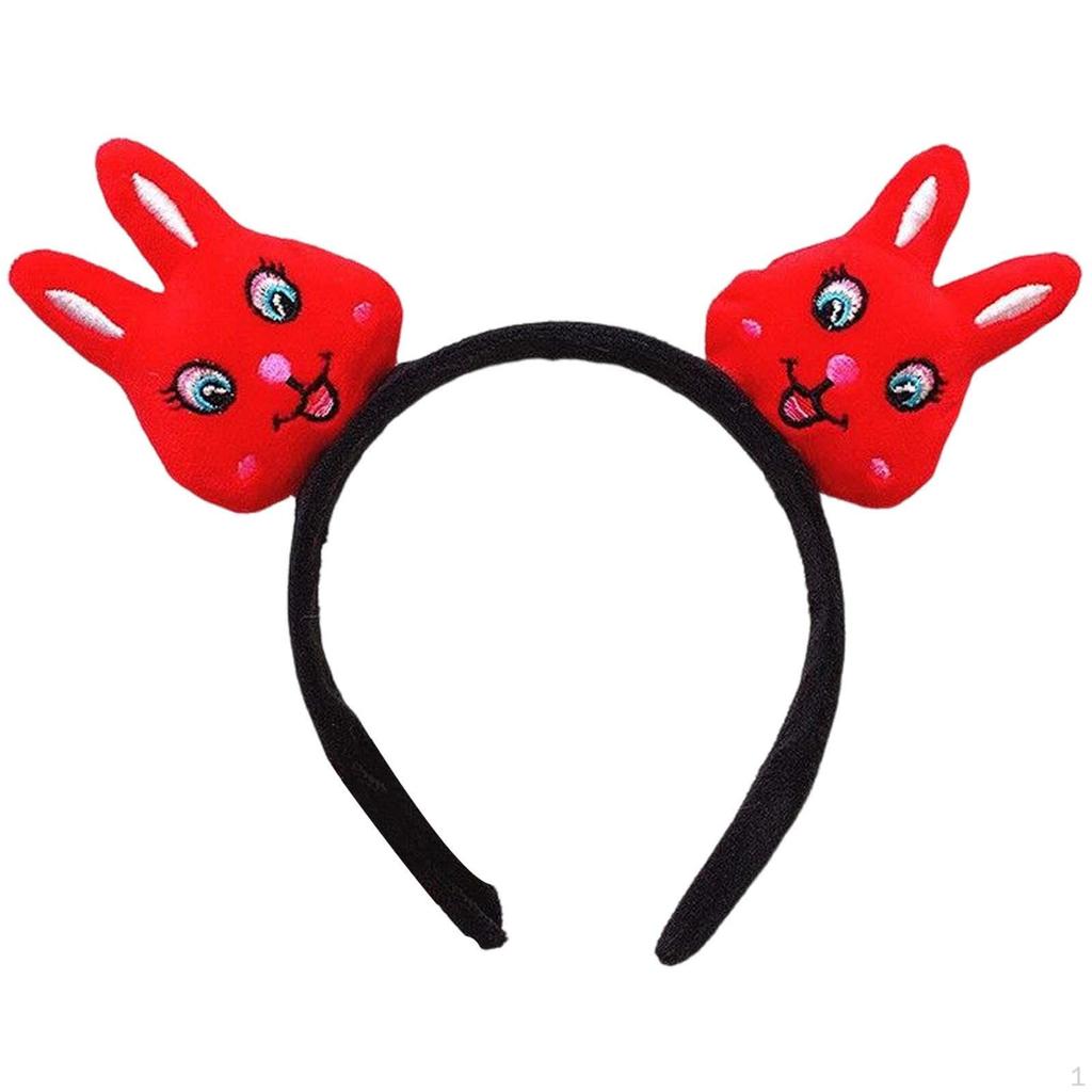 China Year Headband Hairbands Decor Party Favors Supplies Fancy Dress Hair Hoop for Men Adults
