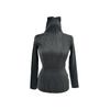 Specchio Solid High Neck Long Sleeve T shirT 452 166