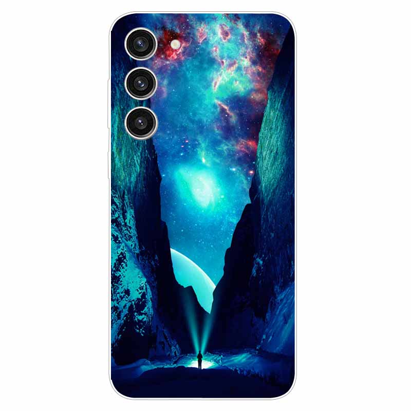 For Samsung A25 Case TPU Painted Space Tiger Silicone for Samsung Galaxy A15 4G Soft Cover for GalaxyA15 5G Shockproof Cases