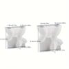2Pcs 3D Silicone Mold for DIY Candle Making Balloon Dog Stereoscopic Resin Gypsum Aromatherapy Candle Decoration