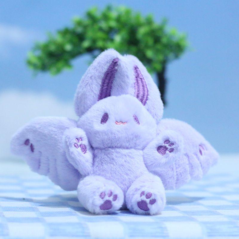 

Мягкая игрушка-подвеска и брелок Flying Bunny Bat Wings 15 cm фиолетовый