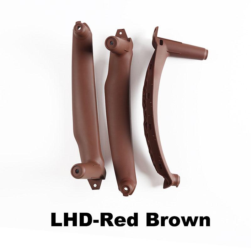 E70 E71 Upgraded LHD Car Interior Door Pull Handle Inner Armrest Panel Cover Replacement For BMW X5 X6 E70 E71 E72 2007-2013