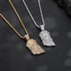 Classic Retro Pendant, Trendy and Versatile Hip-hop Copper High-end Necklace