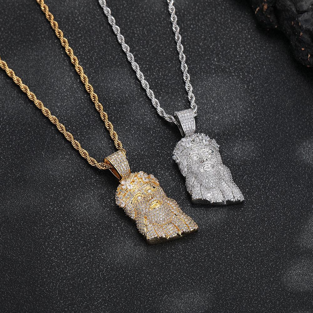 Classic Retro Pendant, Trendy and Versatile Hip-hop Copper High-end Necklace