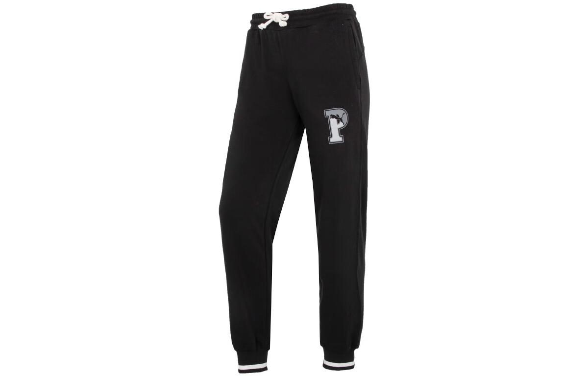 PUMA Casual Pants Women s Black Moderate Cuffed Pants 623599-01 M