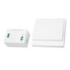 Wireless Light Switch Water Resistant Self Powered Remote Controller Wireless Wall Mounted Light Fixture Switch