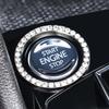 Rhinestone Car Start Button Decoration Ring - Crystal Ignition Sticker