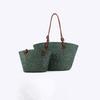 Women's Large Capacity Shoulder Bag Summer Straw Woven Basket Handbag Fashion Female Luxury Designer Beach Bag Bali Shopper Tote