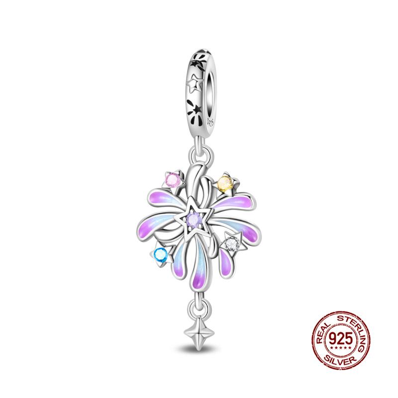 New In Original Charms Copper Party-Themed Food Models Charms Beads Fit 3Mm Original Bracelets Womens Diy Fine Jewelry Gifts