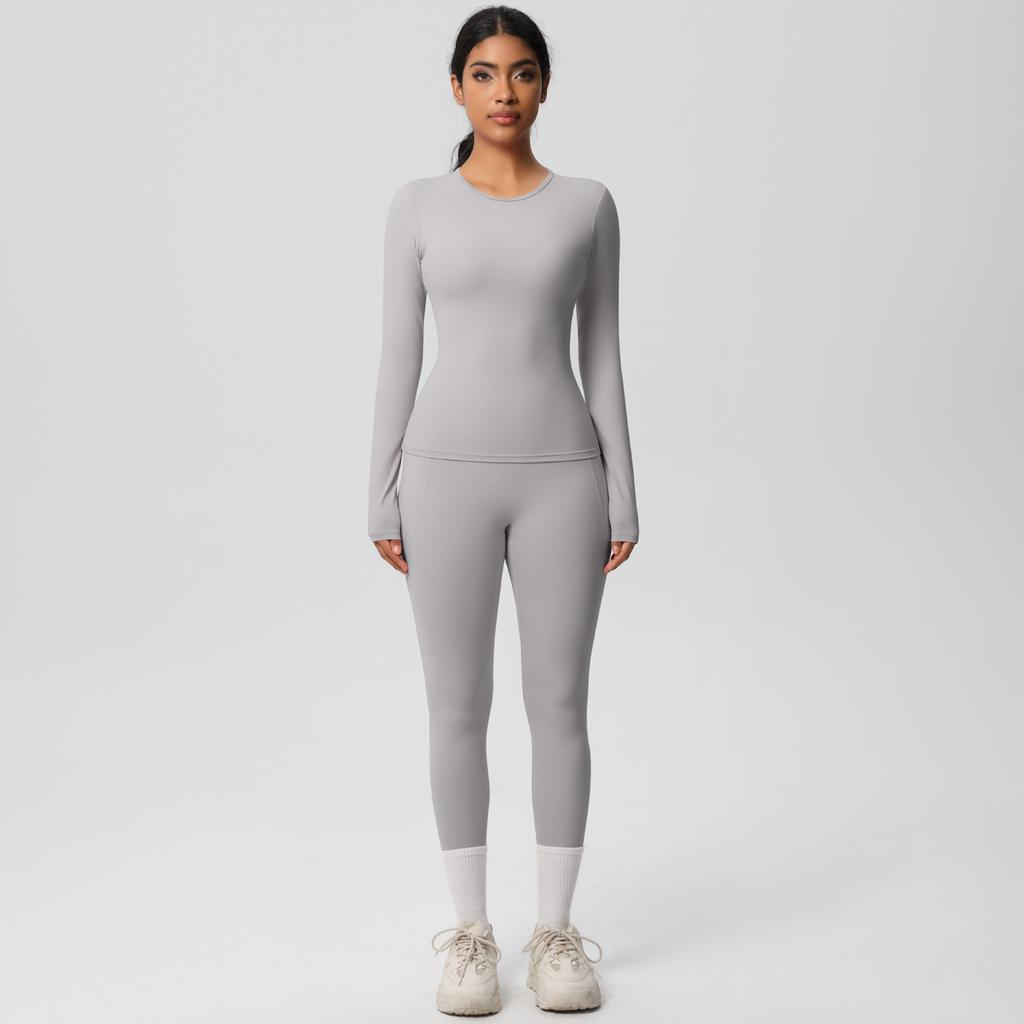 New Tight Yoga Suit Set, High Waist And Hip Lifting Yoga Set, Outdoor Running And Fitness Exercise Set, Two Piece Set For Women
