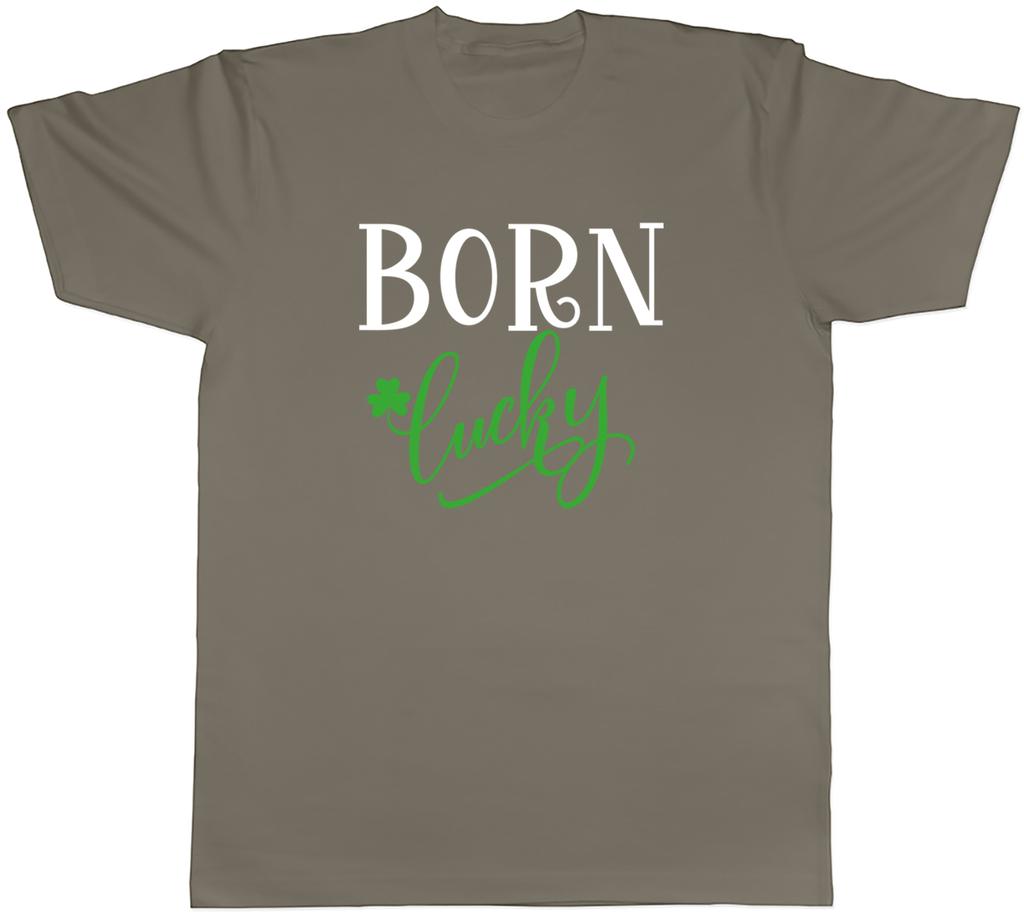 Born Lucky Clover Unisexs Unisex TShirt Tee