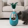 Cat Toys with Natural Catnip Plastic Interactive Cat Toy Teeth-Cleaning and Dental Care Wobble Toy for Indoor Cats, Self-Play