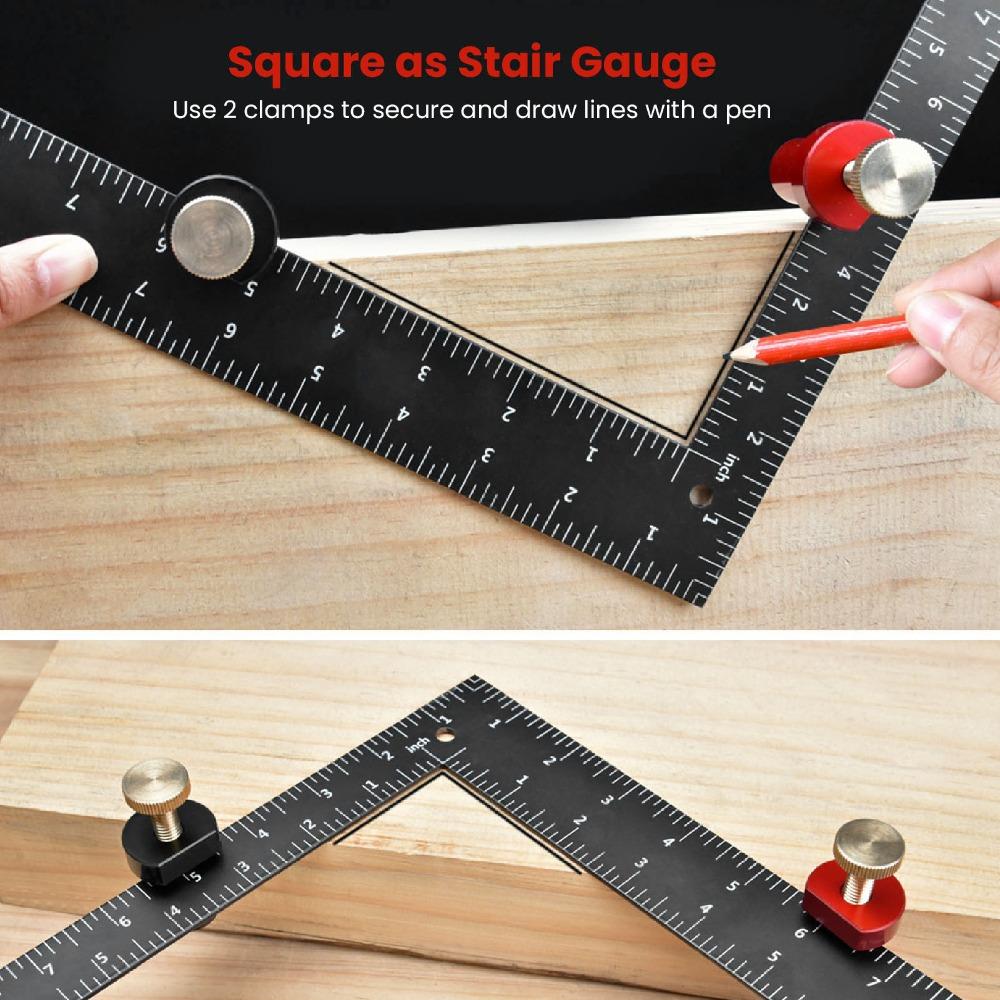 2 PCS Aluminum Alloy MFT Stops 19/20mm Workbench Accessories Non-Slip Bench Dogs  for Woodworking