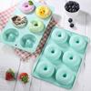 Silicone Round Mold Diy Muffin Cookies Donut Fondant Baking Pan Non-Stick Pudding Cake Molds Chocolate Baking Tools