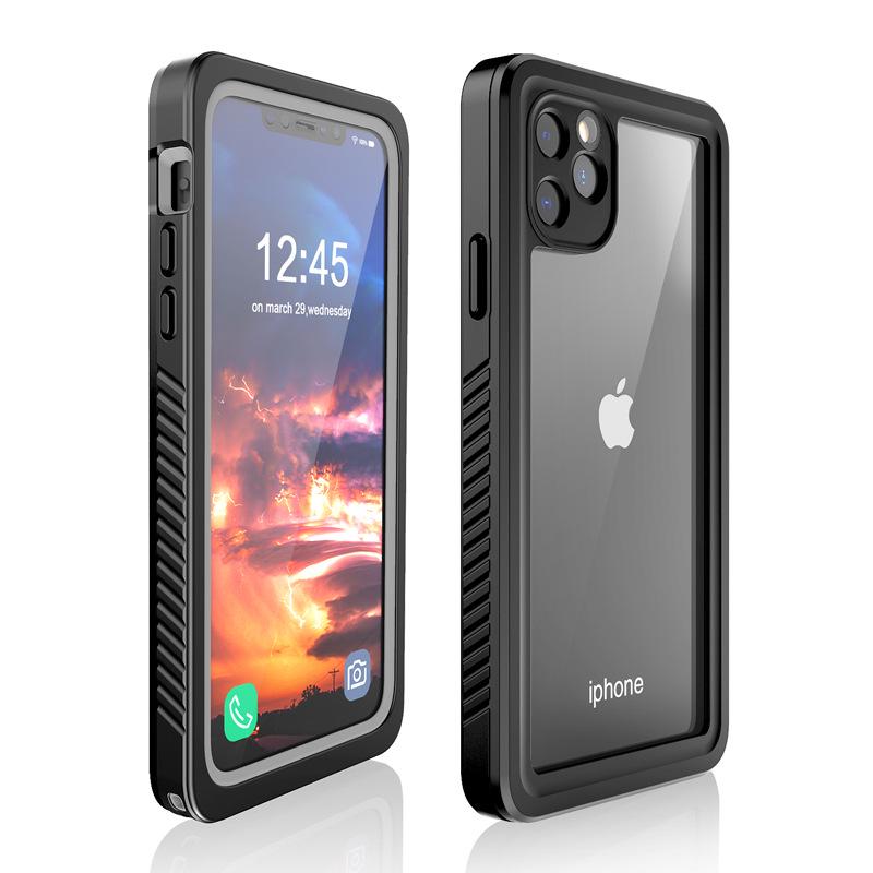 Profesjonalne wodoodporne i odporne na wstrząsy etui do iPhone 11 Pro Max - Idealne do pływania, snorkelingu i sportów na świeżym powietrzu
