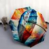 Umbrella, Music-themed, Eight-ribbed, Self-folding Umbrella Is Suitable for Everyday Outdoor Use0813173