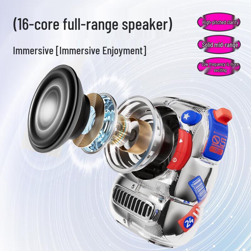 Divoom Spark-Pop Portable Bluetooth Speaker