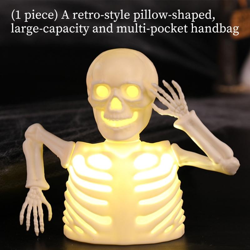 Seasonal Shelf Figure Lamp for Halloween Entry Tables, Counters, Indoor Displays, Party Styling and Room Presentation