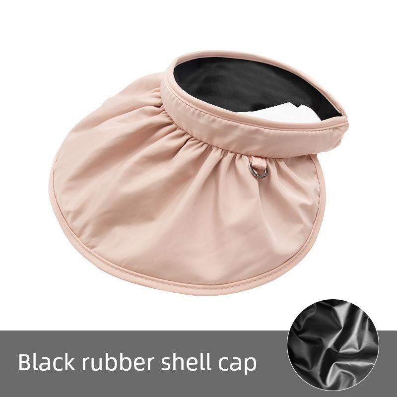 

Шляпа от солнца Детская летняя защита от УФ-лучей Бескозырка K-style Солнечная шляпа С большими полями Полная защита лица Солнечная шляпа Складная E-110 pink empty top hat Vinyl]