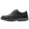 Clarks Gravil Series Leather Comfortable Versatile Casual Shoes Men sneakers Black 261745738