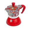 Moka-Kaffeemaschine – BIALETTI – Dolce & Gabbana – 2 Tassen – Induktion – Rot