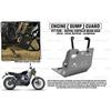 Silver Sump Guard / "Engine Guard Fit For Royal Enfield Bear 650"
