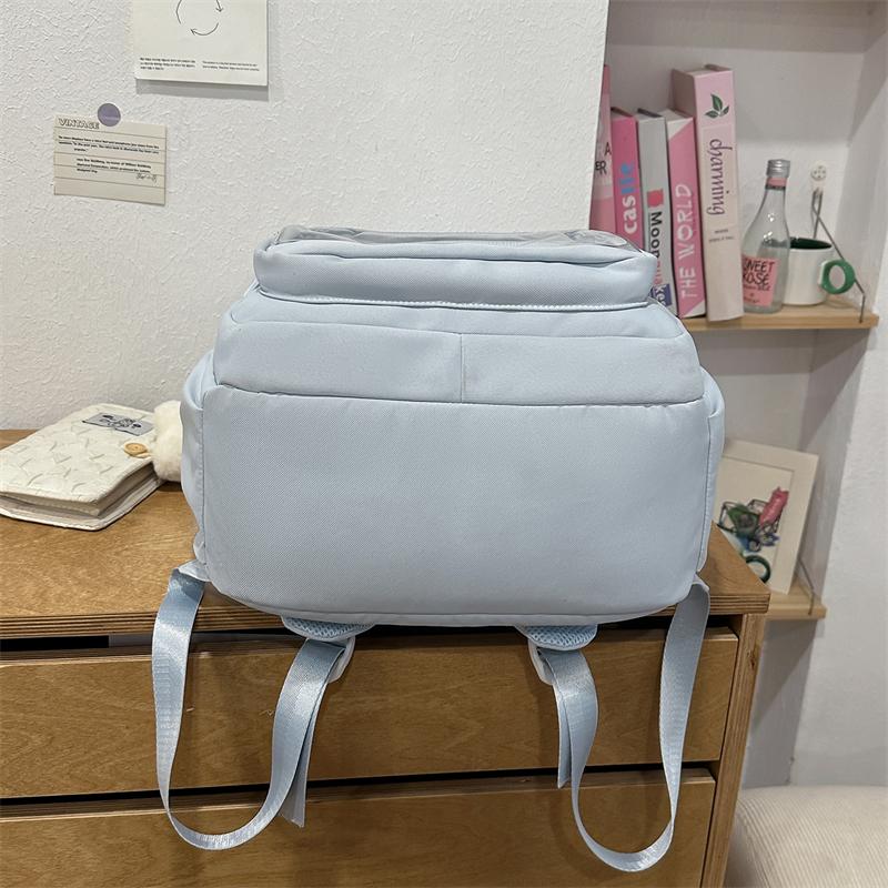 Cute Star Design Backpack for Women and Girls – Lightweight School Bag with Front Pocket, Mesh Compartment – Perfect for Daily Use, College, or Travel