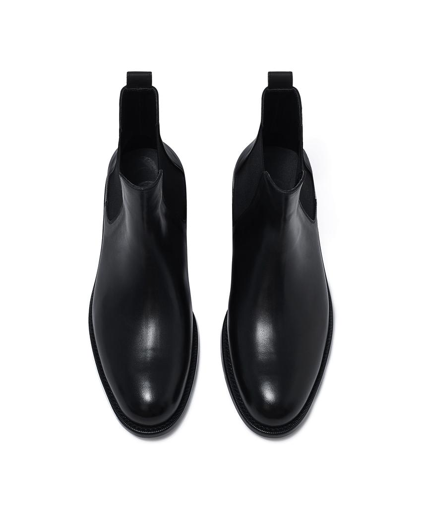 Musinsa Standard Plain Chelsea Boots [Black]
