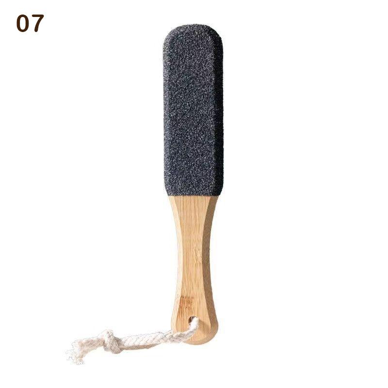 1 Pcs Professional Files Double Sided Foot File Callus Remover For Feet Wooden Pedicure Grater To Smooth Hard Coarse Tough Skin