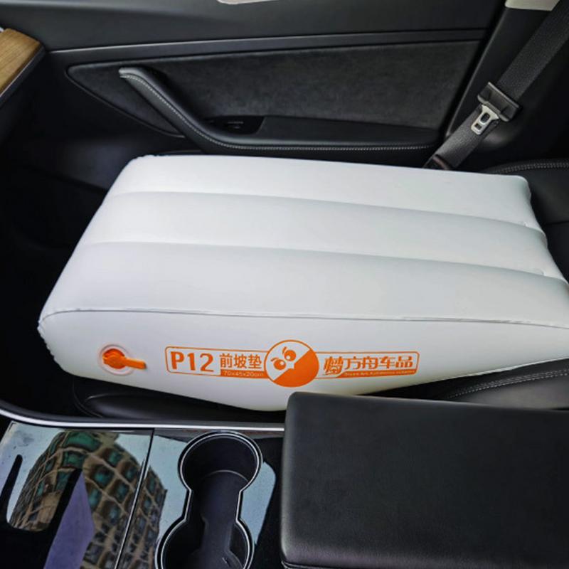 Self-driving Car Front Seat Mattress Slope Inflatable Pad Auto Rear Gap Stool Foot Cushion Travel Camp Travel Accessories