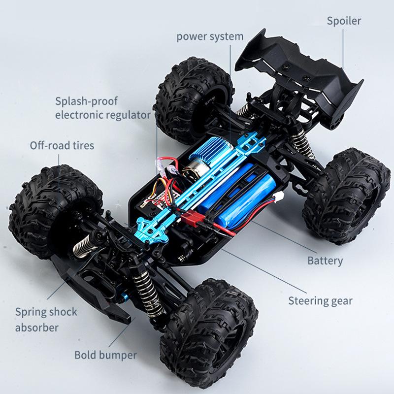 Rc Remote Control Car 4Wd Off-Road Vehicle Charging Remote Control Car Big Foot High Speed Car Climbing Drift Racing Car