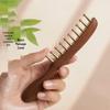 Brass Sandalwood Massage Comb - Solid Wood Meridian Acupoint Dredging Stick