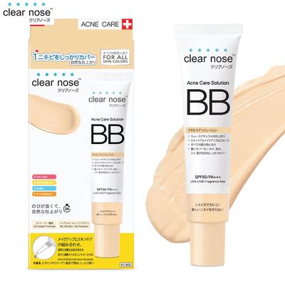 Clear Nose Acne Care Solution BB SPF50 PA+++, for All Skin Colors, 30 G.