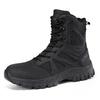 New Winter Male Waterproof Motorcycle Shoe Combat Ankle Anti-Slip Work Safety Shoes  Men Tactical Boots Special Force Army Boots