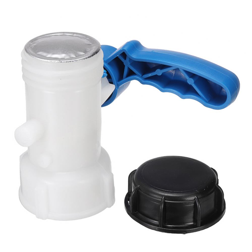 DN40 DN50 62/75mm Tank Butterfly Valve IBC Tank Container Tote Tank Butterfly Connection Valve Tap Plastic Water Drain Adapter