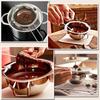 Stainless Steel Wax Melting Pot Double Boiler Pot for Melting Chocolate Candy and Candle Chocolate Warmer Melting Bowl Bakeware