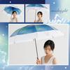 Chikyuya x Sky Blue Long 60cm [2026] Wpc. [Vinyl Umbrella] Wpc. Umbrella, Pink, Umbrella, Ribs, Large, Jump-friendly, Stylish, Cute, Commuting,