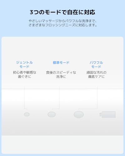 Xiaomi Water Flosser 2, High-Frequency Pulse Water Flow, Stabilized Water Pressure, 99.4% Cleaning Efficiency, 3 Adjustable Modes, 2 Nozzles, IPX7 Wat