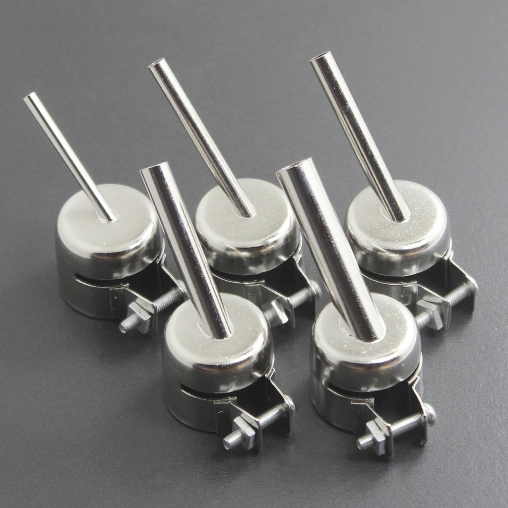 thumbnail image 2 of 4Pcs Hot Air Gun Nozzle Kit Lengthened Elbow 850 BGA Soldering Desoldering Station Accessory 2 of 14