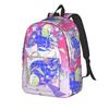 Fashion Pokemon Summer Vibes Theme Backpack  Mochilas New Travel Large Capacity Rucksack